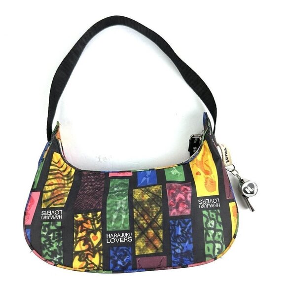 Harajuku Lovers Handbag Music Girls Rock N Roll Shoulder Bag Purse Whistle - Picture 1 of 10